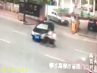 RUN OVER IN CHINA