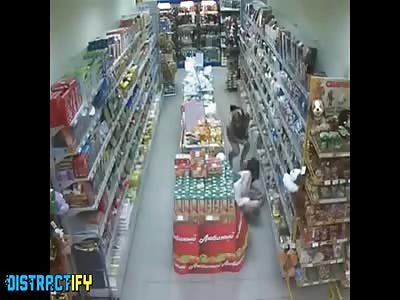 THE AVERAGE DAY IN A RUSSIAN SUPERMARKET