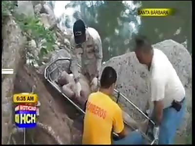 MAN IS FOUND DEAD IN THE RIVER