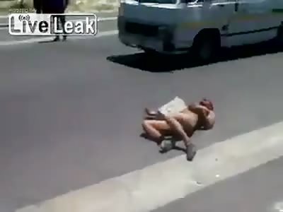 man gets a beatdown from some creazy people