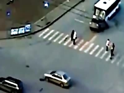 Car crash in russia