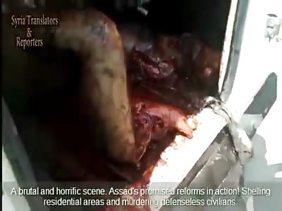 Meat wagon in Syria