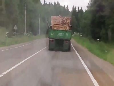 Just a normal day on a Russian road...
