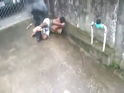 Man is brutally stomped in Brazil. 