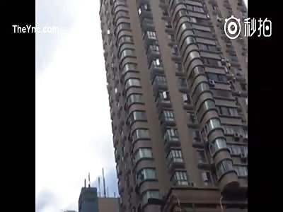 17 year old woman jumps off Building. 