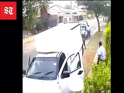 Cops caught on camera 'executing' Criminal. (2 camera angles)