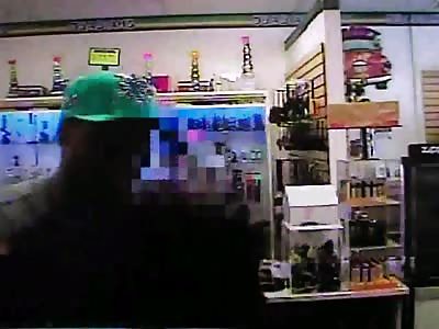 Armed Robber Beats, Shoots Female Clerk