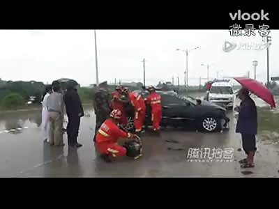 Accident Car in China
