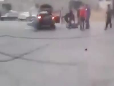 Drift accident with Motorcycle