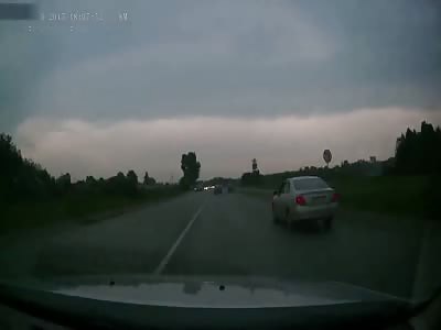 Rear Tap Leads to Serious Head On Crash  