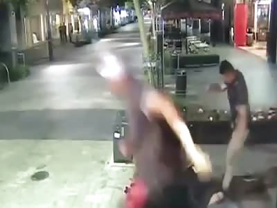 Shocking video of assault on homeless men in CBD 