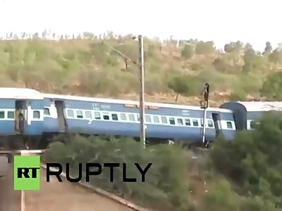 India: At least 5 dead as train hits lorry at level crossing *GRAPHIC*