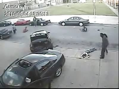Deadly Accident In An Upscale Neighborhood Caught On Video 
