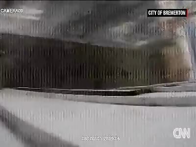  Surveillance Footage of Motel 6 Explosion in Bremerton  