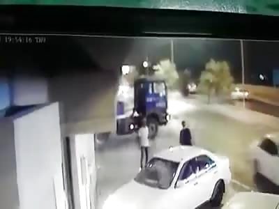 Woman Crushed by Truck in Bahrain.