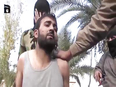 ISIS beheads local Syrian Soldier, children seem amused
