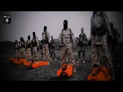 ISIS MASS BEHEADING.... WITH NO BLOOD