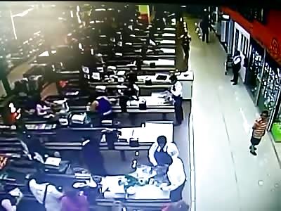 Murder of a clerk at shopping mall.