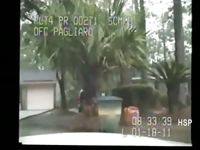 Absolute maniac attempts to kill a police officer MANY times!