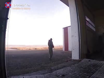 Lucky Rebels Have Extremely Close Call With Ukrainian Tank