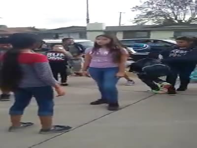 Frisbie Middle School Bitch Fight