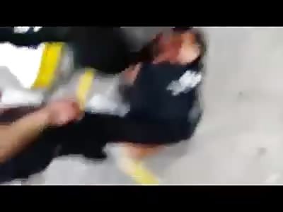 thief is beaten