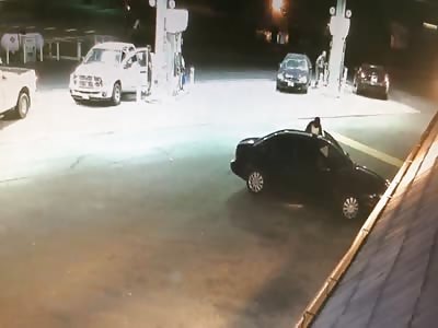 Car thief beaten at the last minute