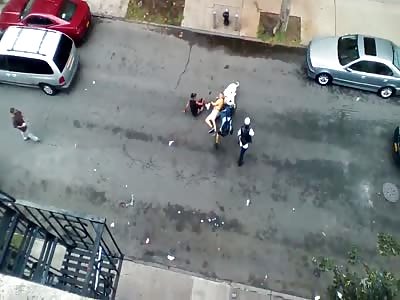 Rioting Pitbulls maul everyone in the neighborhood 