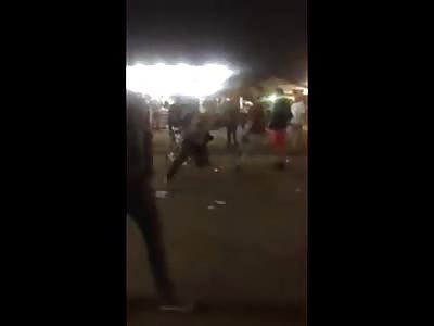 Fight in pawn party