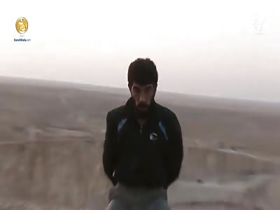 Killed with an AK-47 and tossed off a cliff by ISIS