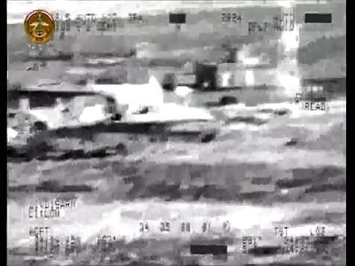 Iraqi Helicopters Drop A House On ISIS Fighters