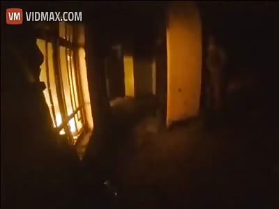 Helmet cam captures an incredible Hostage rescue by Kurdish and US Forces from ISIS