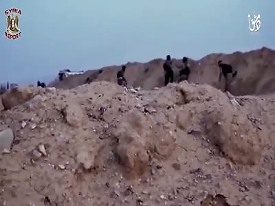 Syria.Exact shot the sniper in a head to the terrorist-ISIS