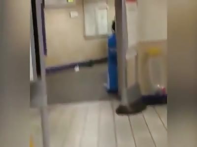 The Dramatic Arrest of Perpetrators of London Tube Station Stabbings