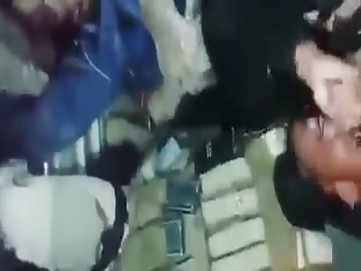 People Catch and Kill Suicide Bomber Before he Explodes