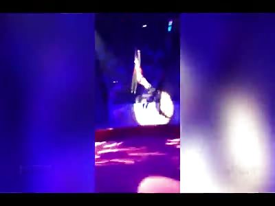 Gymnast Falls From Height During Circus Performance 