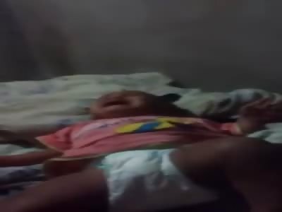 **SHOCKING**Baby is hit in the head by his mother