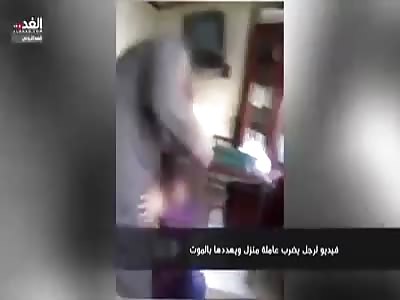 worker is beaten, insulted and almost suffocated