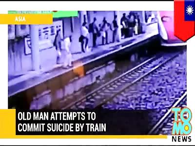 Poor old man has no forces to commit suicide...
