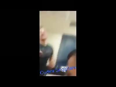 Drunk Albanian Girl get molested in Hospital by her friends