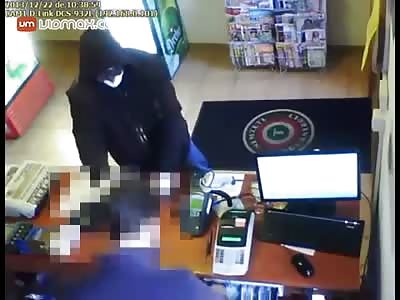 Hungarian robber shoots a tobacco store clerk even after he gave him all the money