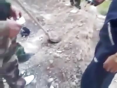 SHOCKING!:BURIED ALIVE BY ASSAD ARMY for Reporting Regime Atrocities to Foreign Media