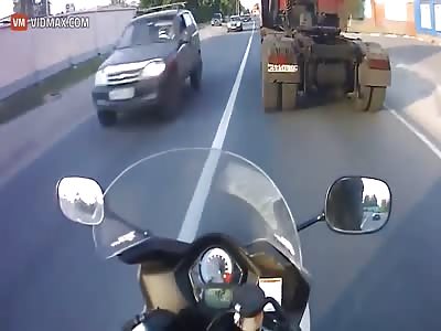 Deadly motorcycle crash caught with headcam