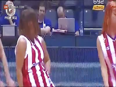 Serbian Cheerleaders are more like Strippers!