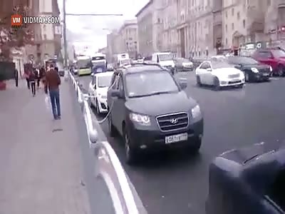 Russian's lock up their cars like the rest of the world locks up a bicycle