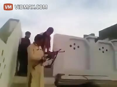 This is how people get shot at a weddings in Saudi Arabia